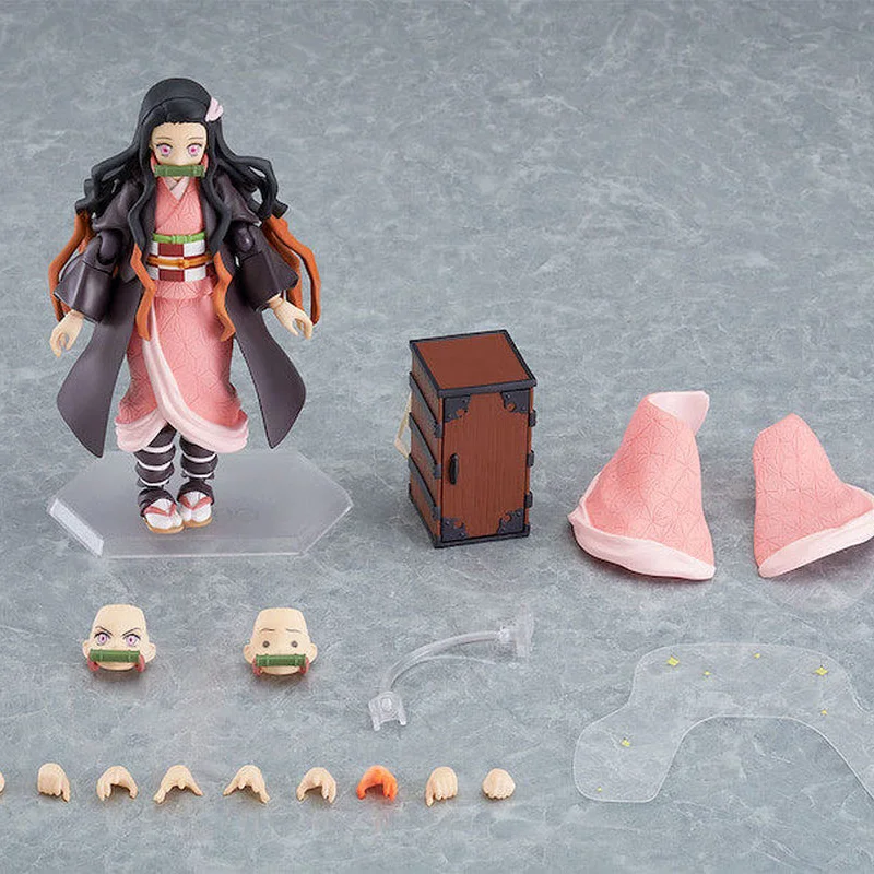 Figma Anime Figure Demon Slayer: Kimetsu No Yaiba Tanjiro Kamado 498 Nezuko Kamado 508 Car And Desktop Decoration Toy Gift view 4