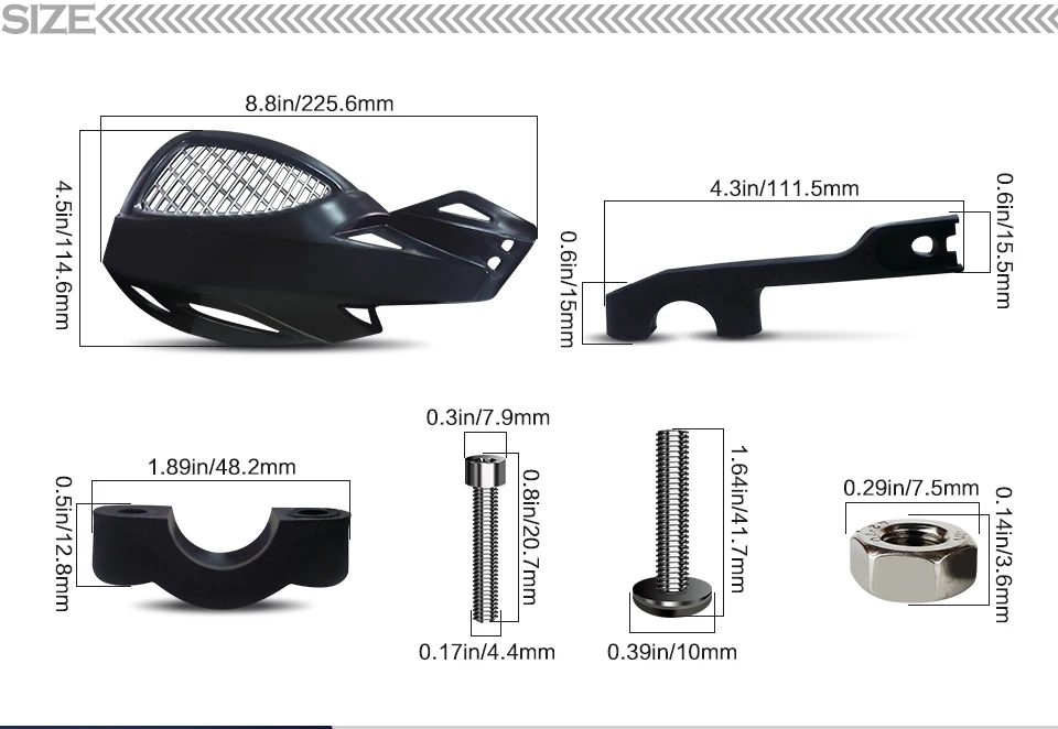 Motorcycle Accessories wind shield handle Brake lever hand guard For Honda CB919 CBF1000 CBF 1000 A CBF600/SA CBF 600 CBR600RR