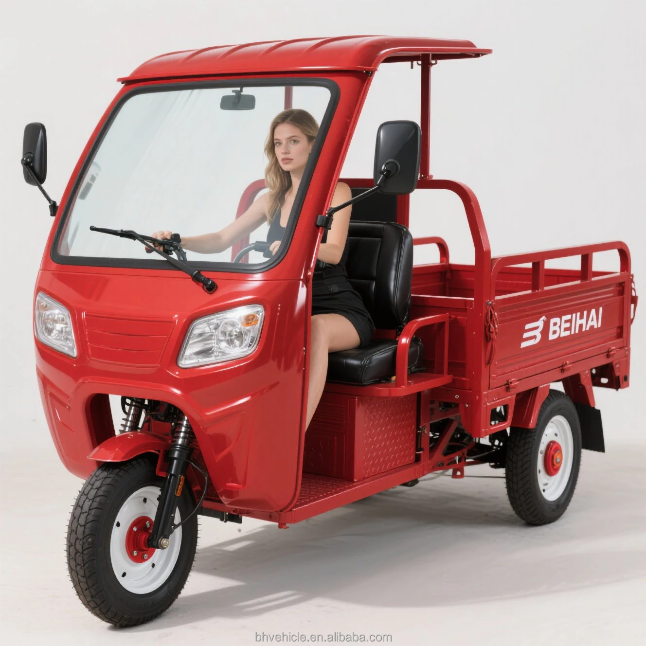 Fast Delivery Heavy Duty Electric Tricycle High Power Logistics Delivery