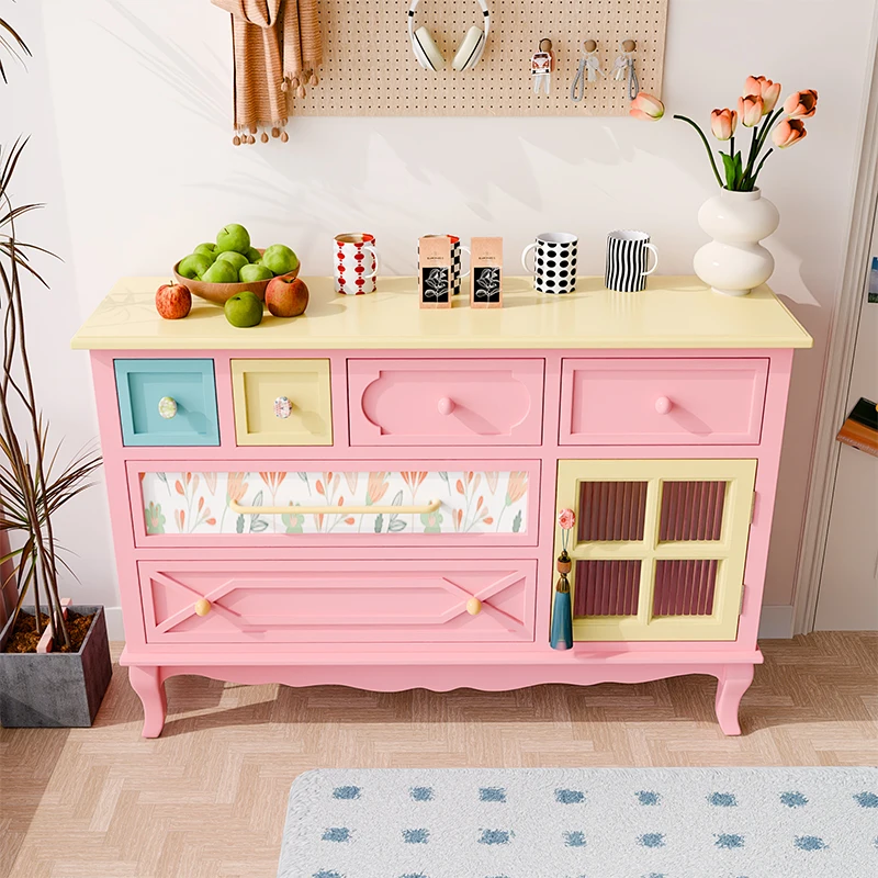 

Handles Organizer Cabinets Glass Standing Door Entryway Living Room Cabinets Drawers Modern Meuble Rangements Furnitures