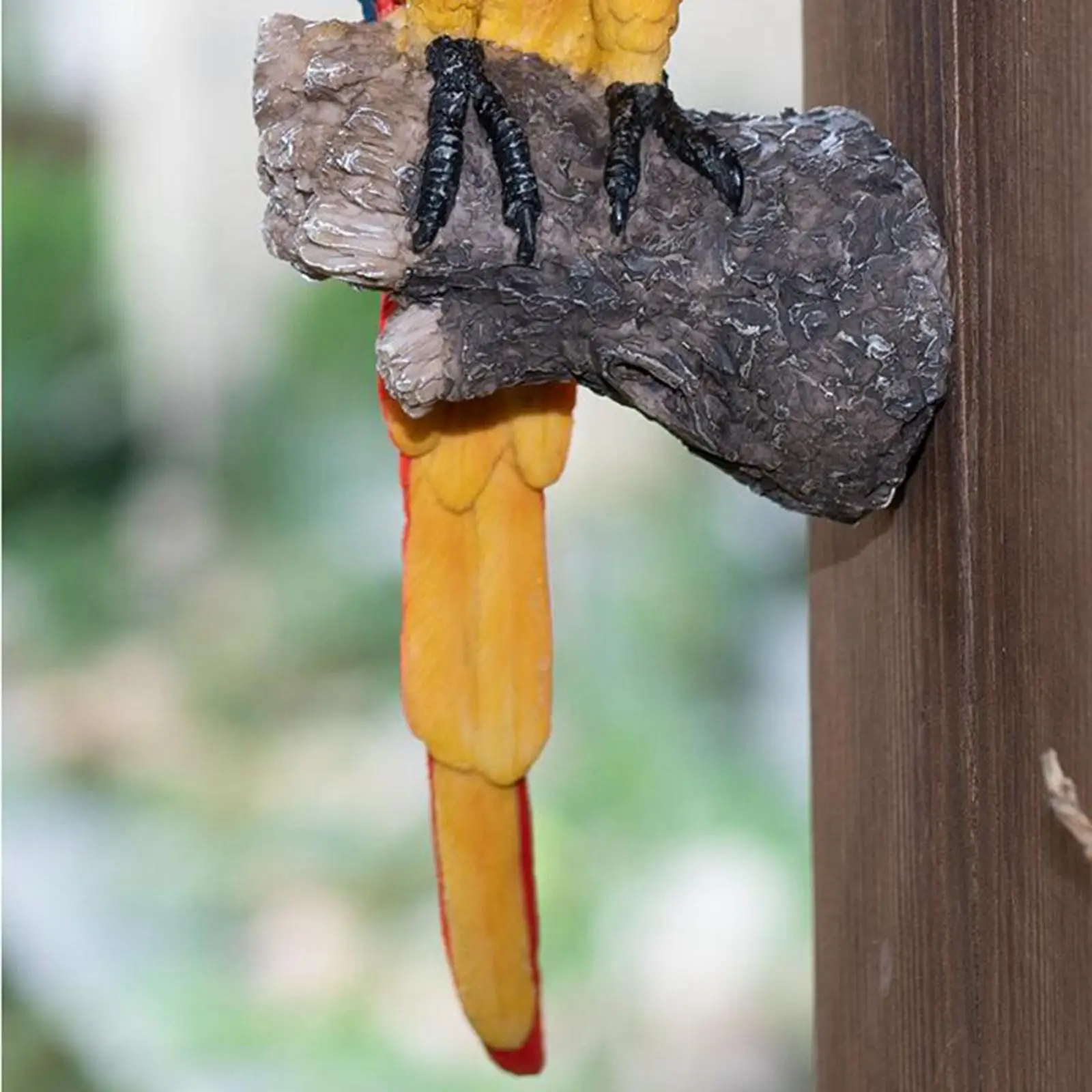 Garden Statue DIY Macaws Bird Home Office Decoration Accessories
