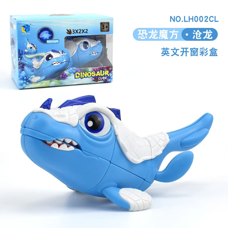 

Новый кубик 3x2x2 Parasaurolophus Canglong Ankylosaurus динозавр инопланетянин мультяшный куб животные игрушки для детей