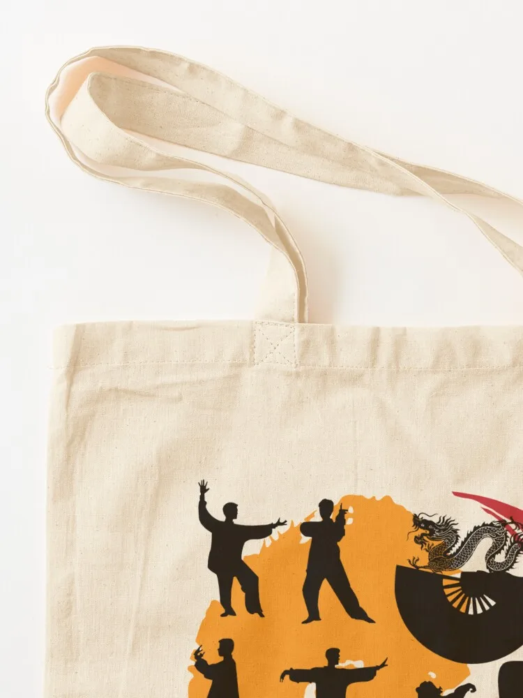 Tai Chi Chuan Tote Bag large tote bag tote bags men canvas shopping bag Canvas for women