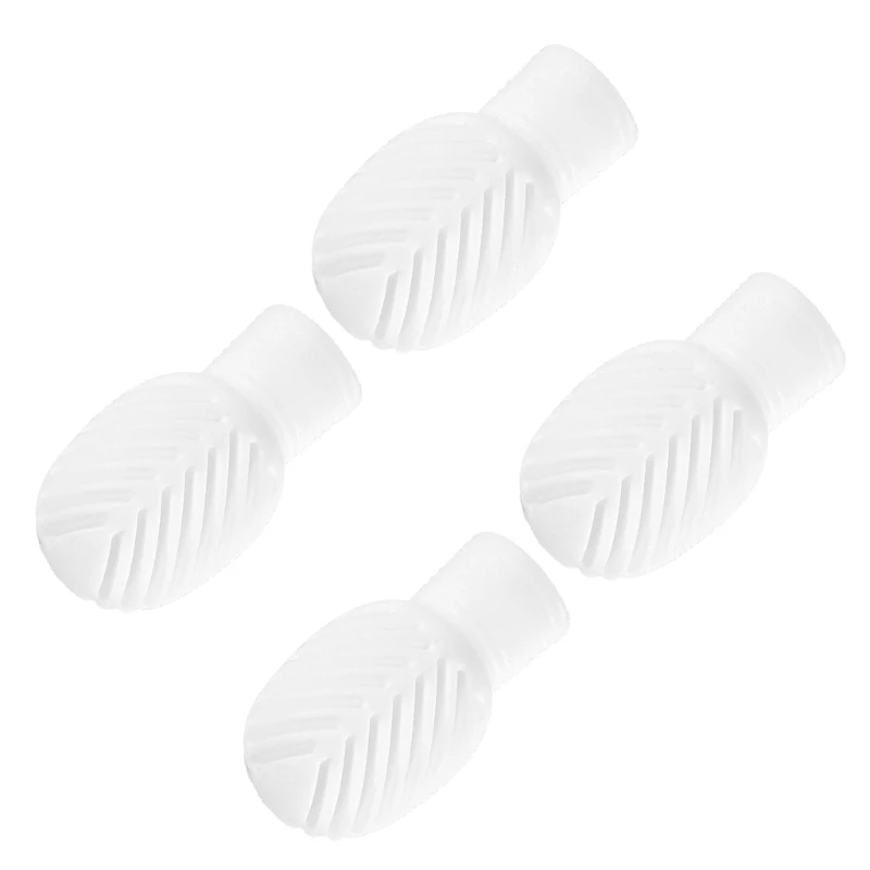 2025 New 4Pcs Drum Mute Silicone Drumstick Tip Drumstick Dampeners Percussion Accessory for Silencing Drumming Practice