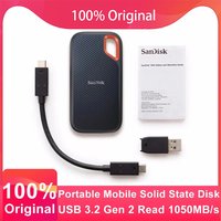 External SSD E61 500GB 1TB 2TB 4TB Portable Solid State Drive Type-C/A USB3.2 Gen2 Mobile Drive For Laptop PC Hard Disk Computer