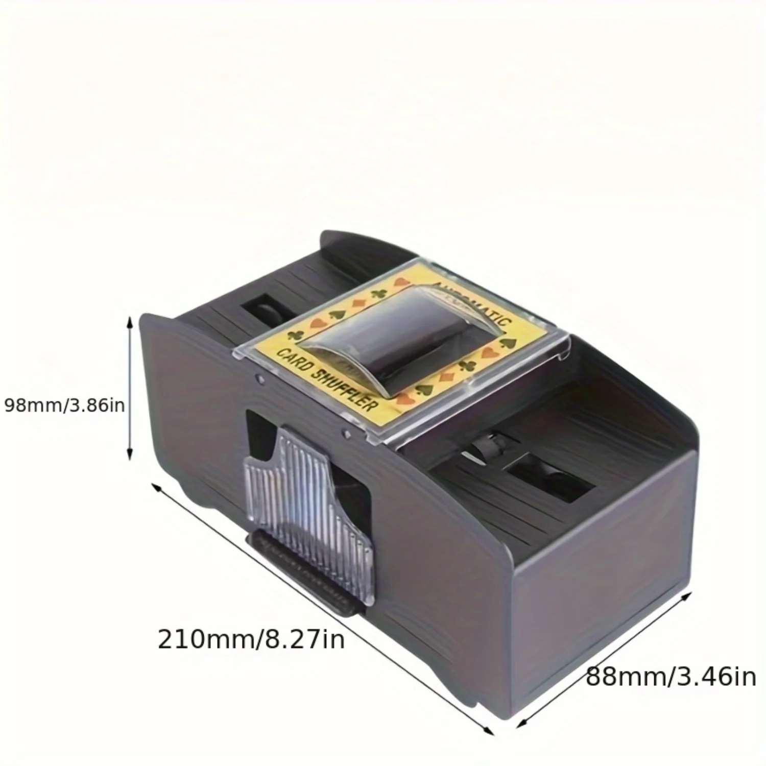 Battery Operated Card Shuffler, Fully Automatic Poker Card Shuffle Machine, Card Distributor ( Without Battery)