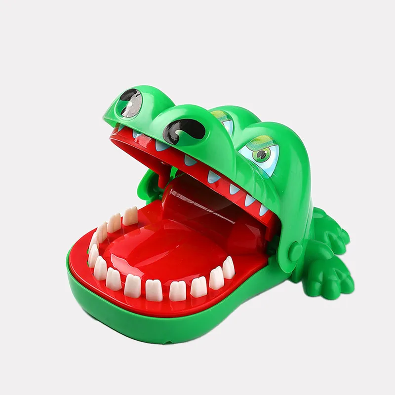 Soft Adhesive Bite Finger Crocodile Toy Parent Child Toy Children Don\'t Hurt Hands Parent Child Gift Toy Male