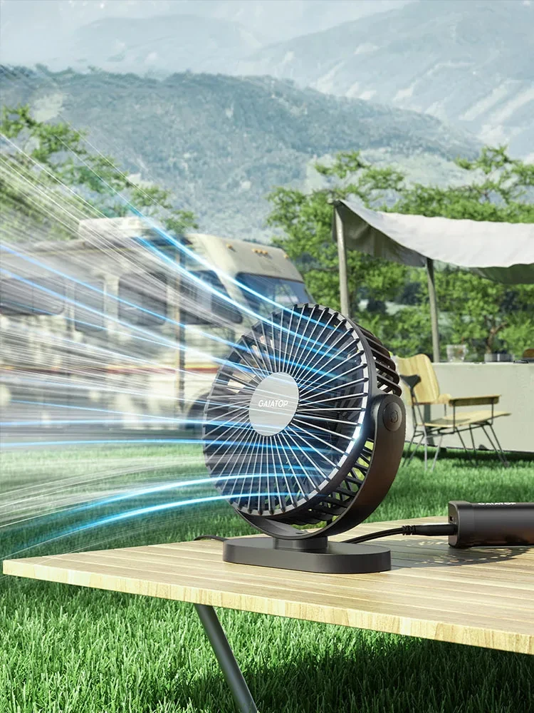 USB Desk Fan 3 Speeds Quiet Portable Fan Cooling Small Fan Rotatable Mini Fan Personal Table Fan for Home Office Desktop