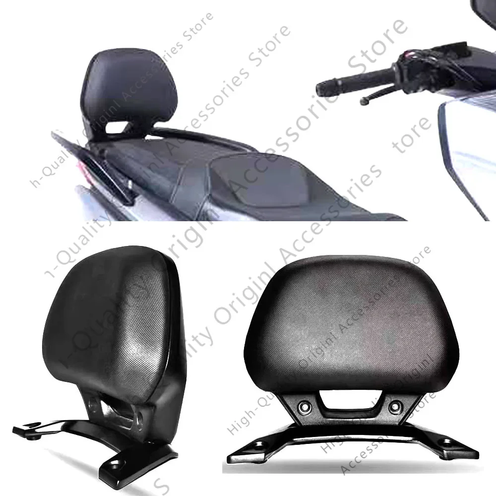 Fit Daelim XQ  XQ1  XQ2 Gloss Black Fixed Mount&Driver Passenger Backrest For Daelim XQ 125 / XQ1 125 / XQ2 250