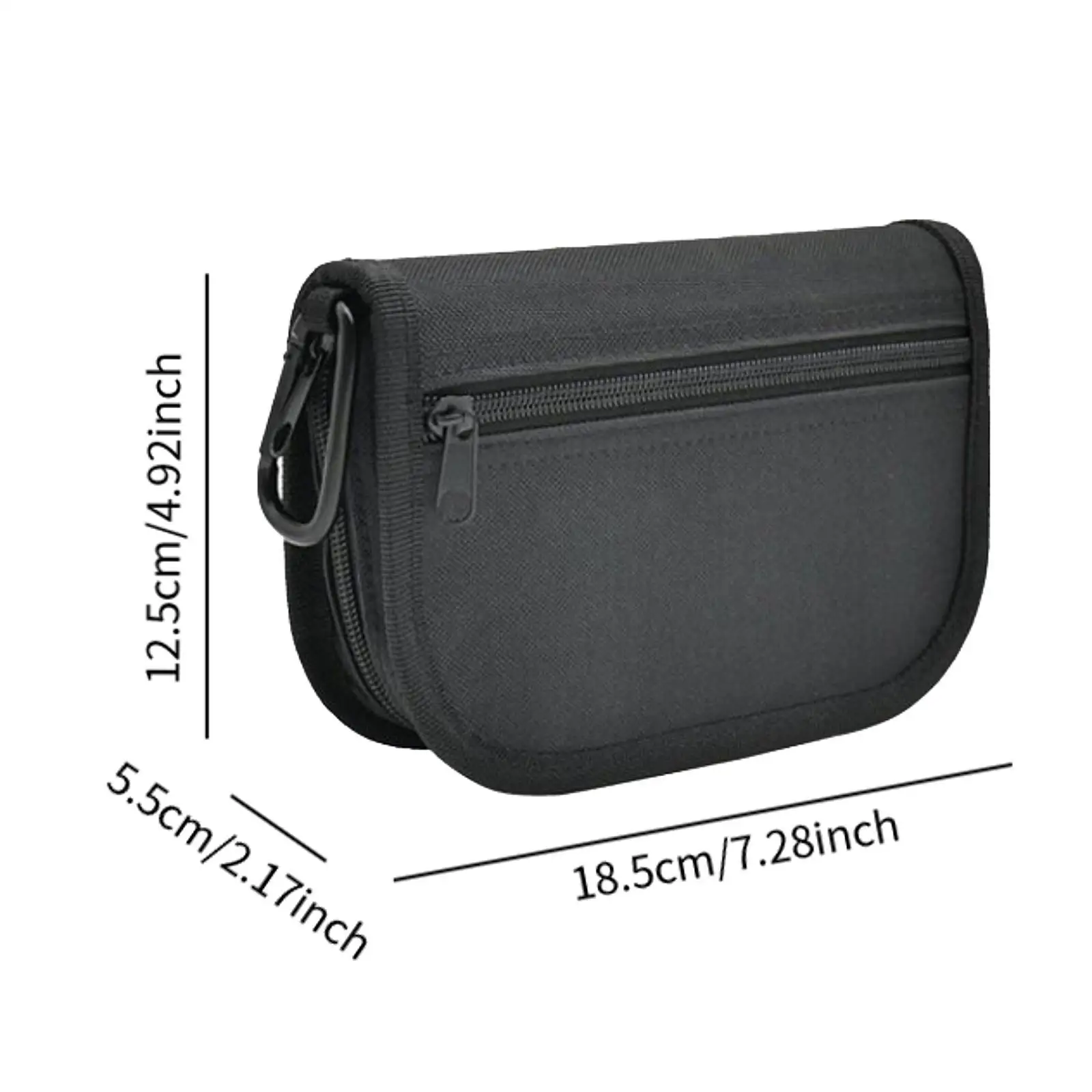 

Fishing Lures Box EVA Material Hard Case Portable Storage Pack for Outdoor Fishing Tackle Gear