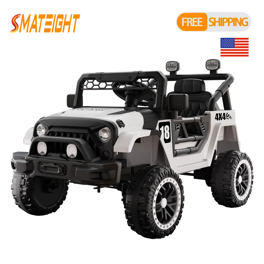 Coche de paseo de 12V con Control remoto para padres, coche eléctrico para niños pequeños con suspensión de resorte, regalo de Navidad y cumpleaños, juguetes para niños