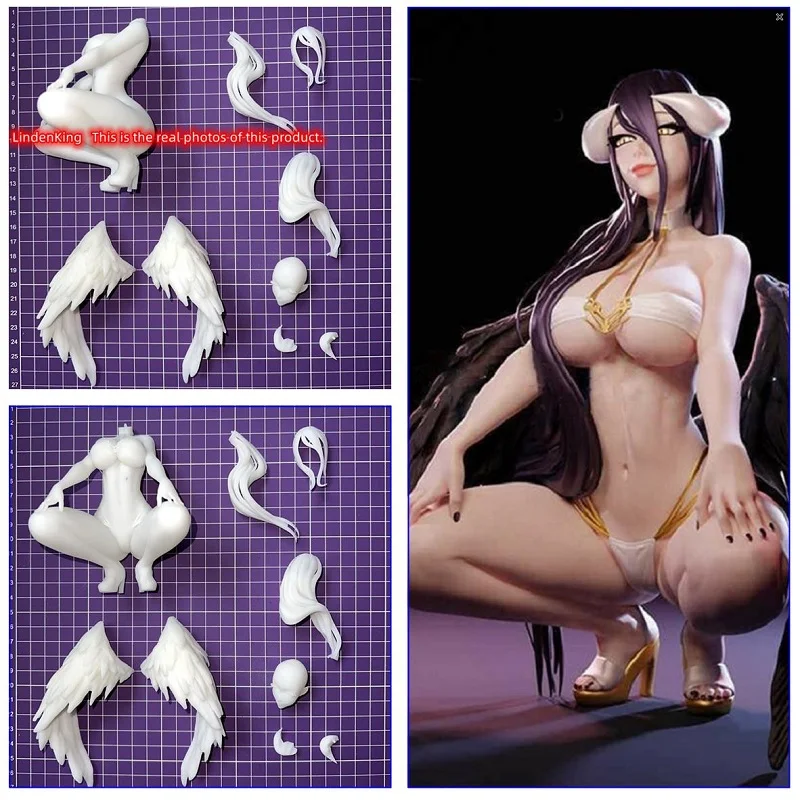 

LinDeekin D163 Индивидуальные 3D гаражные комплекты Неокрашенная фигурка GK Модели Белая смола Несобранные головоломки модели персонажей