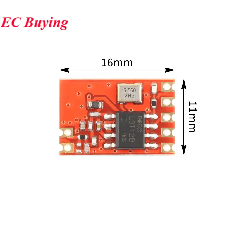 433 MHz 10dBm 6 knoppen Twee-in-één RF-zendermodule Draadloze afstandsbediening Lange afstand 100 m T1L-antenne voor Smart Home