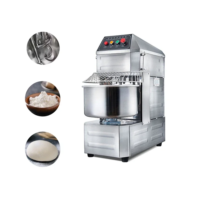 Kneading Spiral Flour Bread Commercial Dough Mixer