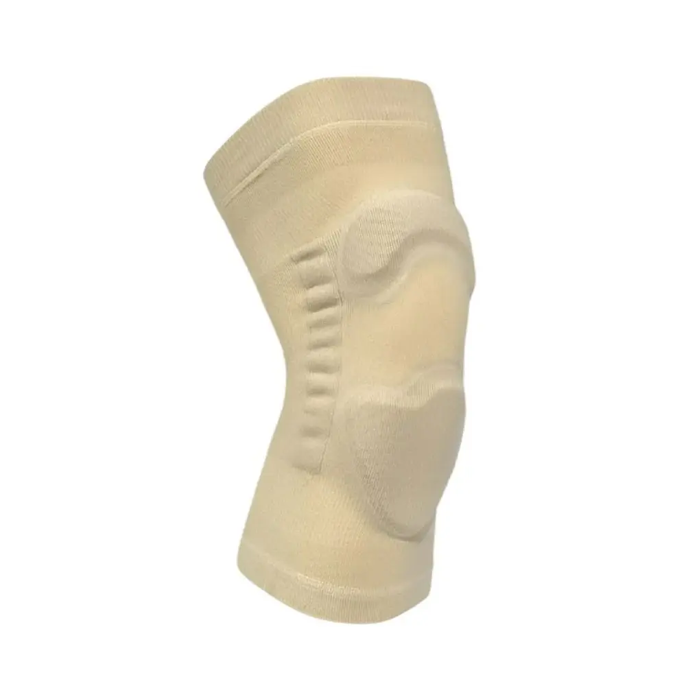 

Компрессионные наколенники, тренажерный зал, фитнес-снаряжение, Эластичный теплый вязаный наколенник, вязаный наколенник с защитой от холода, наколенник для бега