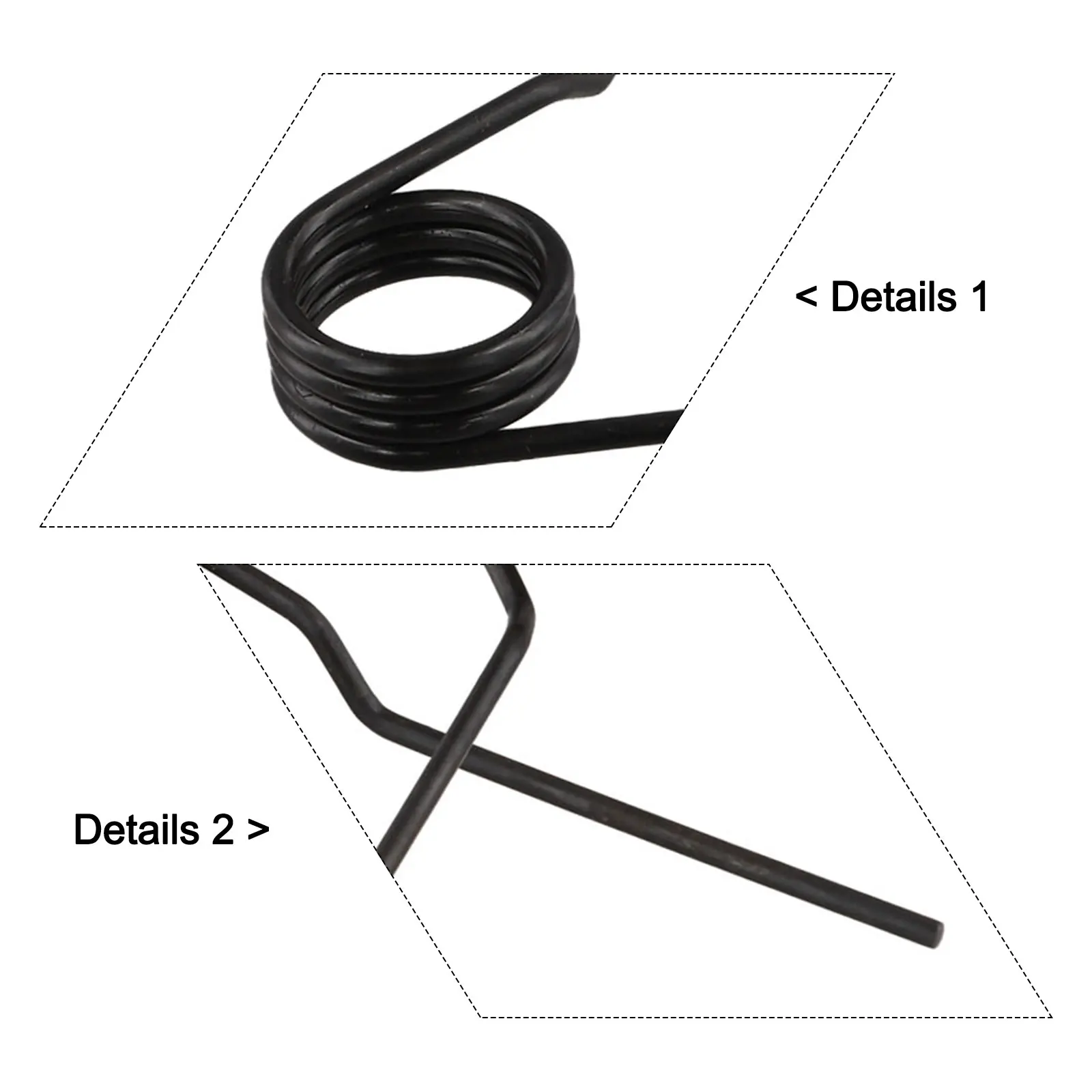 Rotation Pedal Spring Pneumatic Valve Spring Fitment YES Turntable Pedal Wire Diameter 2-3mm Automotive Repair