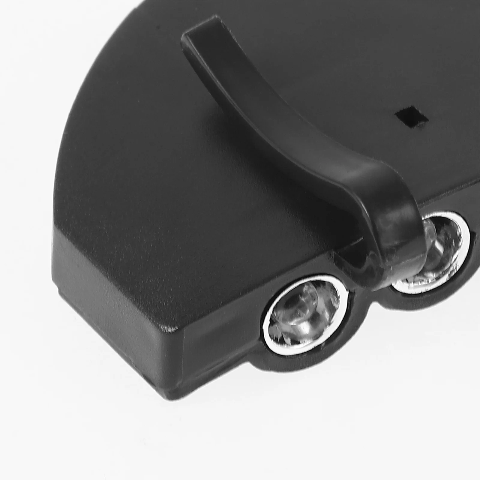 مصباح أمامي بمشبك على القبعة ليلاً لركوب الدراجات والتخييم والمشي لمسافات طويلة وصيد الأسماك والأنشطة الخارجية مصباح يدوي أسود #5