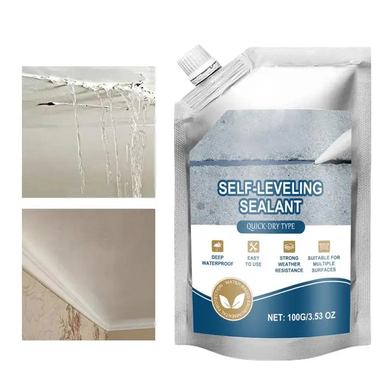 Crack Filler Concrete Repair Slab Concrete Crack Repair Sealant Self-Leveling Concrete Crack Waterproof Repair Sealant Caulking