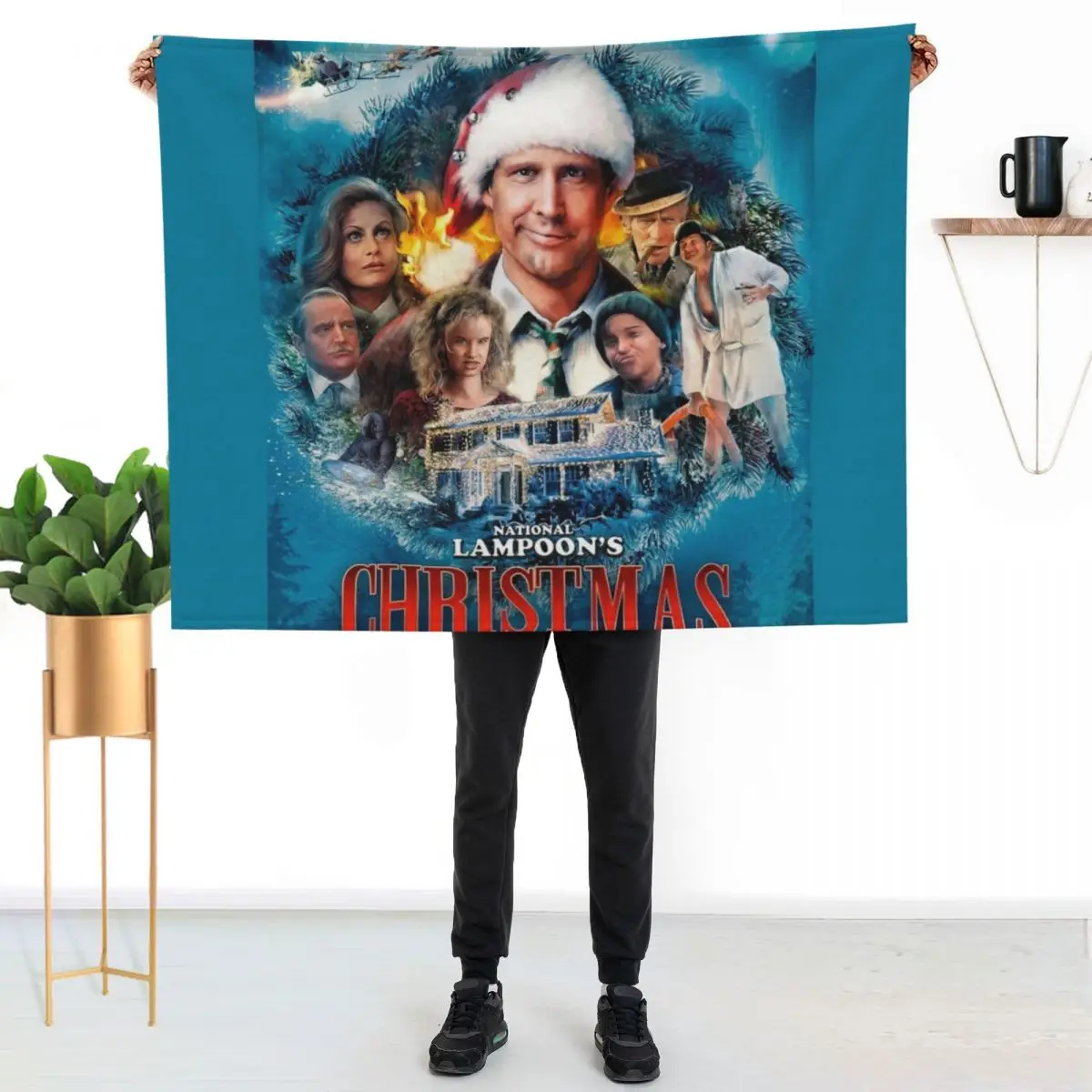 vacation 3 Throw Blanket decorative Plush halloween Decoratives Sofa Beach Blankets