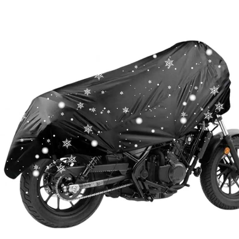 

Motorcycle Cover Waterproof Outdoor Motorcycle Rain Cover Protector Dustproof Sun Protection For All Weather Vehicle Automotive
