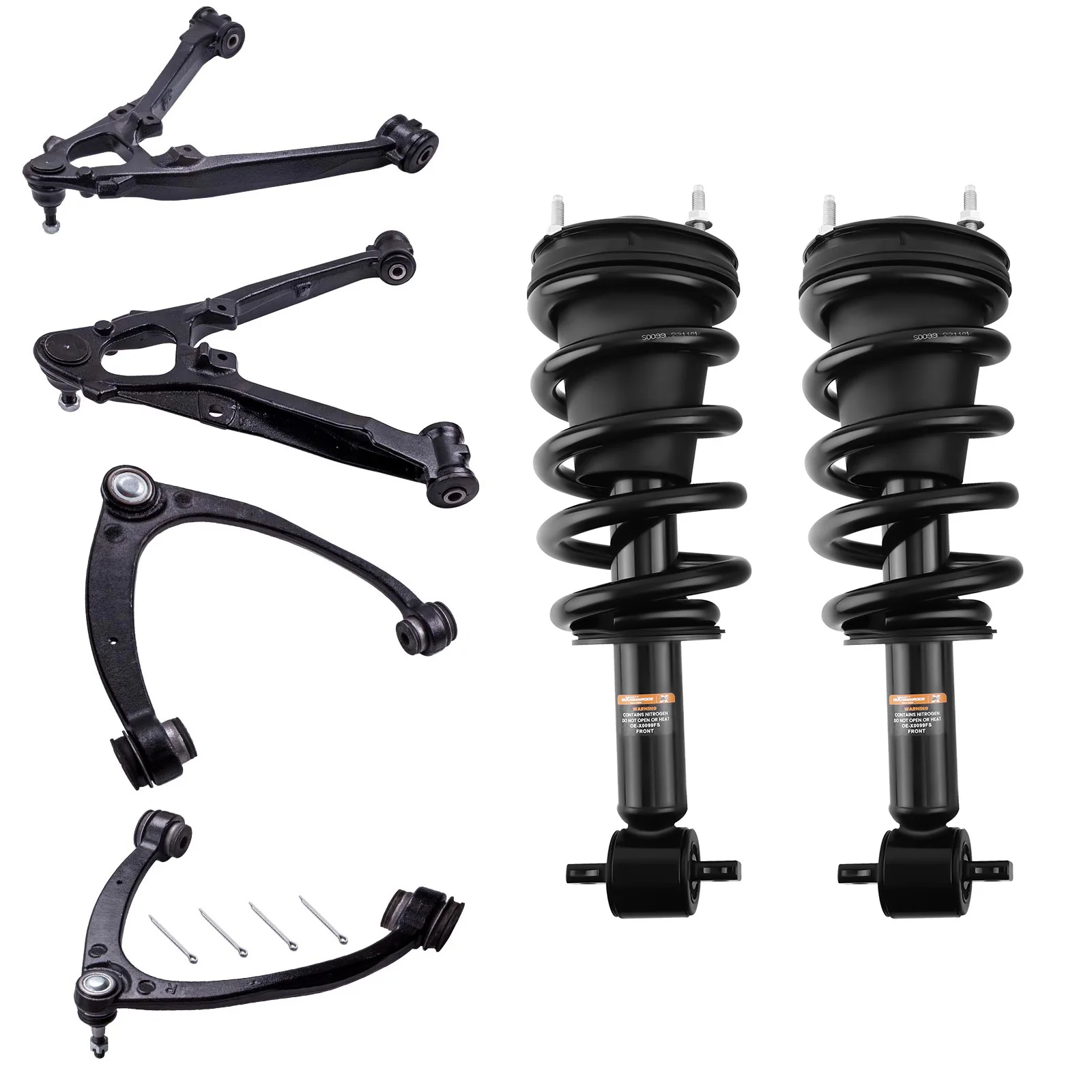 

Front Complete Struts Control Arms Kit for 2007-2016 Chevrolet Tahoe Avalanche