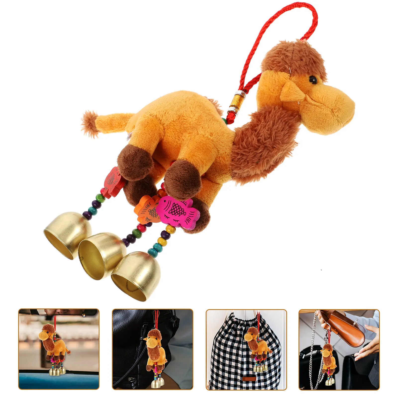 

Camel Key Chain Cartoon Shape Bag Purse Hanging Ornament Kids Party Favor Cute Keyring Camel Key Chain Kids Party Favors