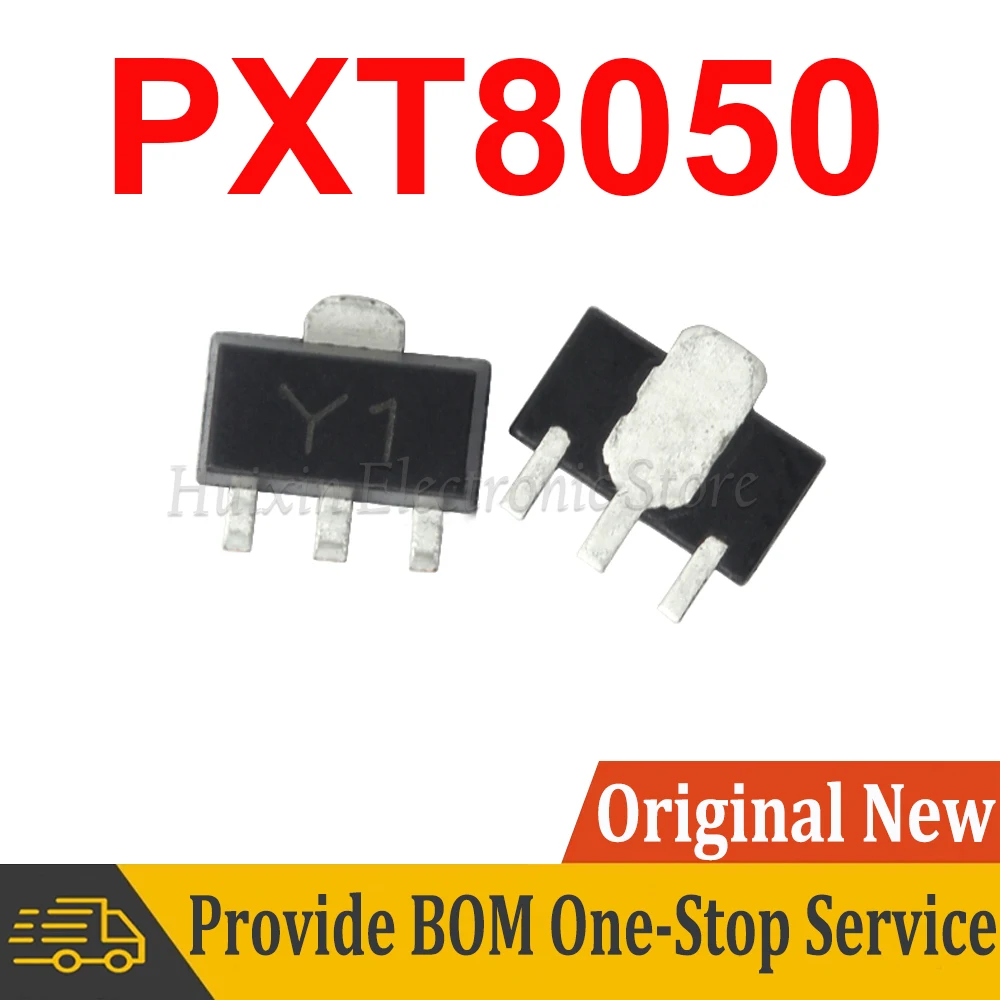 

50pcs PXT8050 SS8050 8050 Y1 SOT-23 SMD Transistor New and Original IC Chipset