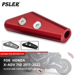 Side Kickstand Extension For Honda XADV750 X-ADV 750 2017-2021 Motorcycle Side Pillar Auxiliary Foot Stand Support Accessories