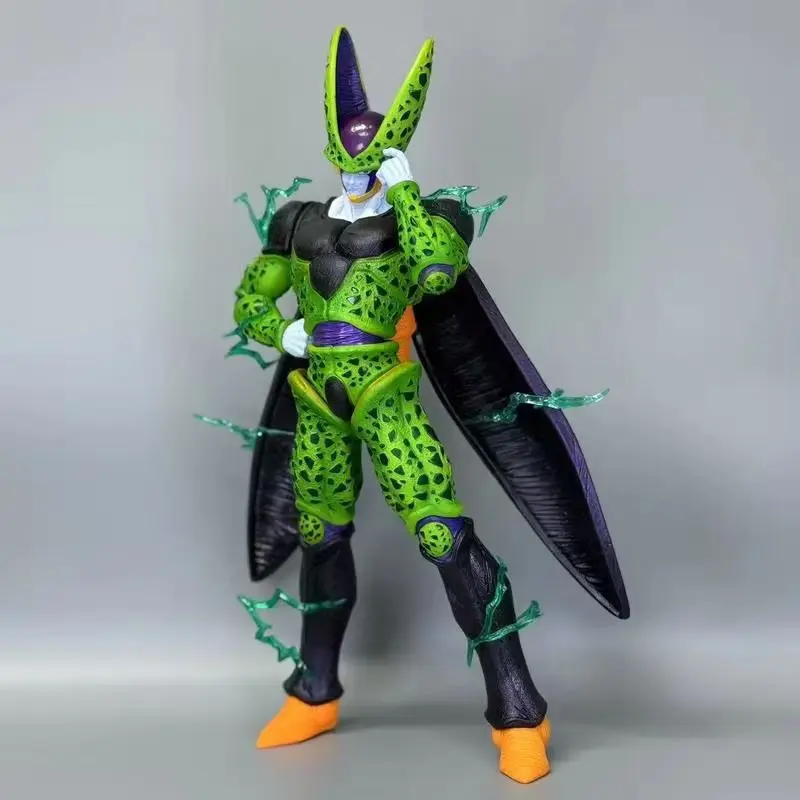 

Anime Figure Large Cell Standing Posture 30cm Dragon Ball Statue Garage Kit Children Toy Gift Desktop Model DecorationCollection