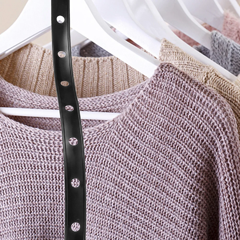 Bandes d'affichage de connexion de cintre, 10 pièces, bandes de cintre en plastique robustes pour les magasins de vêtements, Solution de rangement compacte