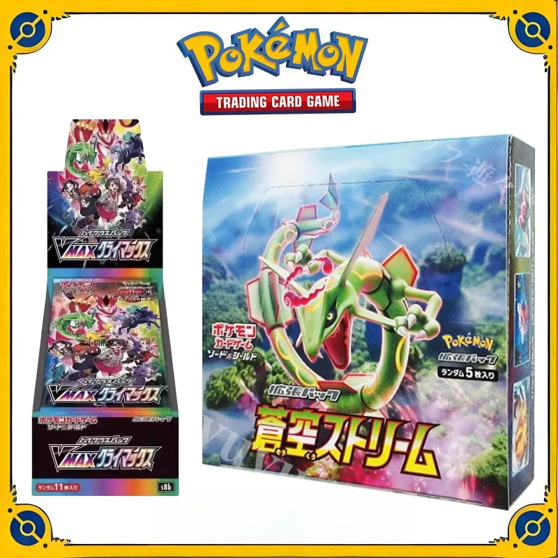 Out of Print Pokemon Genuine Original Trading PTCG Cards Japanese S8b Outstanding Asia S7r Sky Rift Original Film Child Gift