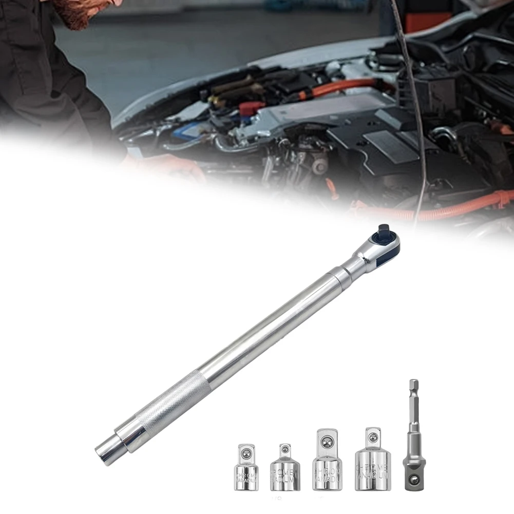 Compact Wrench Extender Featuring Non Slip Handle and Optimized Lever Ratio to Increase Torque Output on Corroded Fasteners