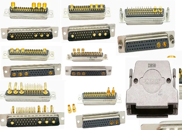 1PCS   High current D-SUB    36W4    43W2  D-SUB  Copper axis radio frequency