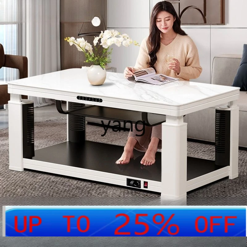 CX electric heating table lifting coffee table heating household living room rectangular electric stove table
