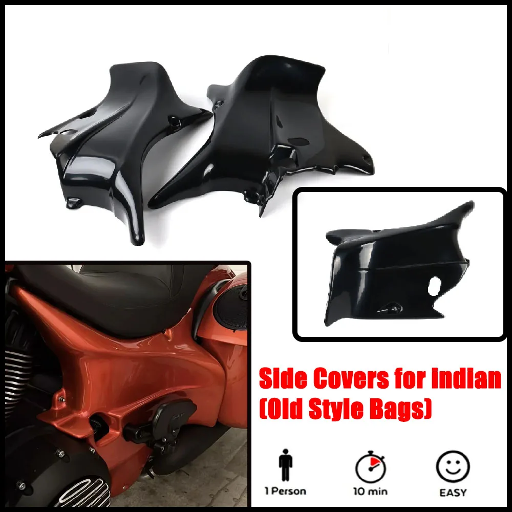 

For Indian Chieftain, Roadmaster Elite and Springfield Dark Horse Jack Daniels 2014-5Motorcycle Accessories Reytelo Side Covers