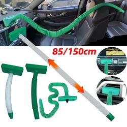 Car Air Conditioning Vent Cooler Jewel Cooler Adjustable Length Air Conditioning Outlet Hose Car Air Ventilator Car Accessories