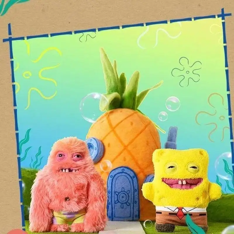 انفجارات جديدة الاختلاف سبونجبوب تم استنزافها ألعاب من القطيفة القبيحة لطيف الإبداعية هدايا الزخرفية للأطفال هدايا عيد الميلاد. #6