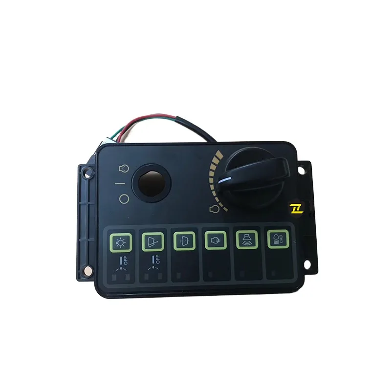 

For Hyundai R215/R225/R305/R375-7 headlight wiper throttle knob controller assembly excavator accessories