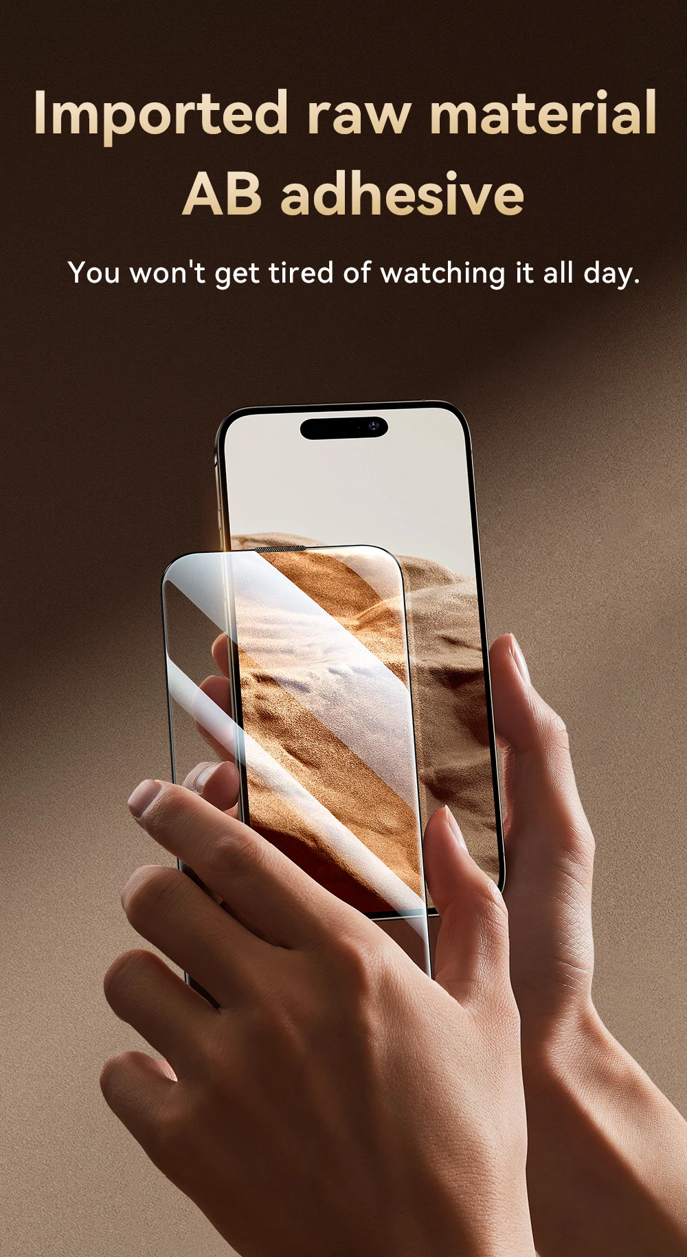 Joyroom 1/2 Stück Anti-Spionage-Glas für iPhone 18 Pro Max, Glas für iPhone 18 17 16Pro Max, Sichtschutzfolie, Anti-Spionage-Glas – Detail 7