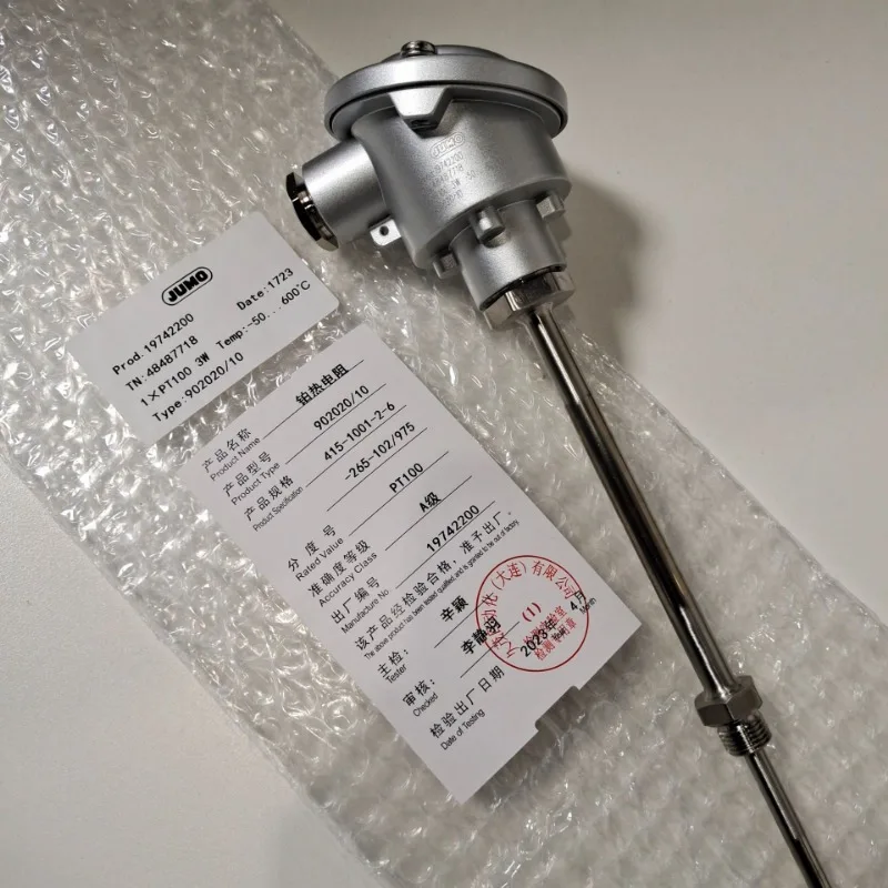 أجزاء لألمانيا مستشعر درجة الحرارة JUMO 90 2020/10 TN48487712 -50-600 ℃ 1 * PT100 3 واط #2