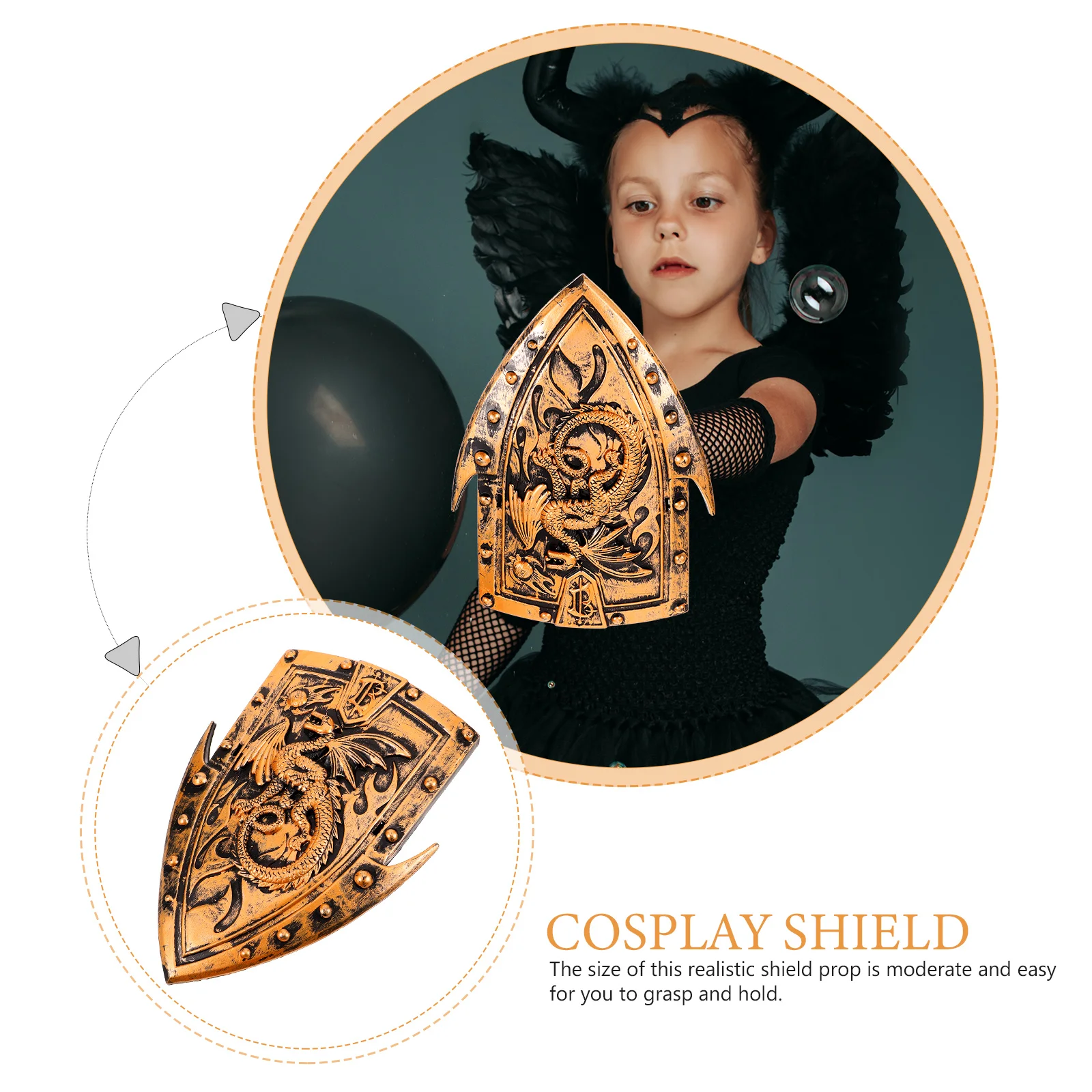 Medieval Prop Photo Wall Decor Decorative for Cosplay Pretend Sword Child