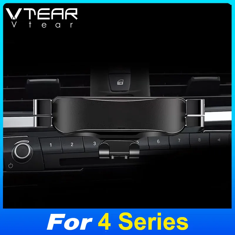 

Vtear Car Vent Air Outlet Holder Mobile GPS Display Bracket Anti-Skid Fixed Covers Interior Accessories For BMW 4 Series 2017