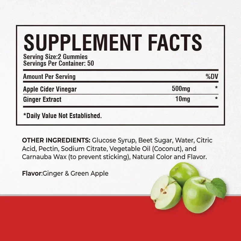 Keto + ACV Gummies - Supports Digestion, Metabolism, Gut Detoxification and Cleansing