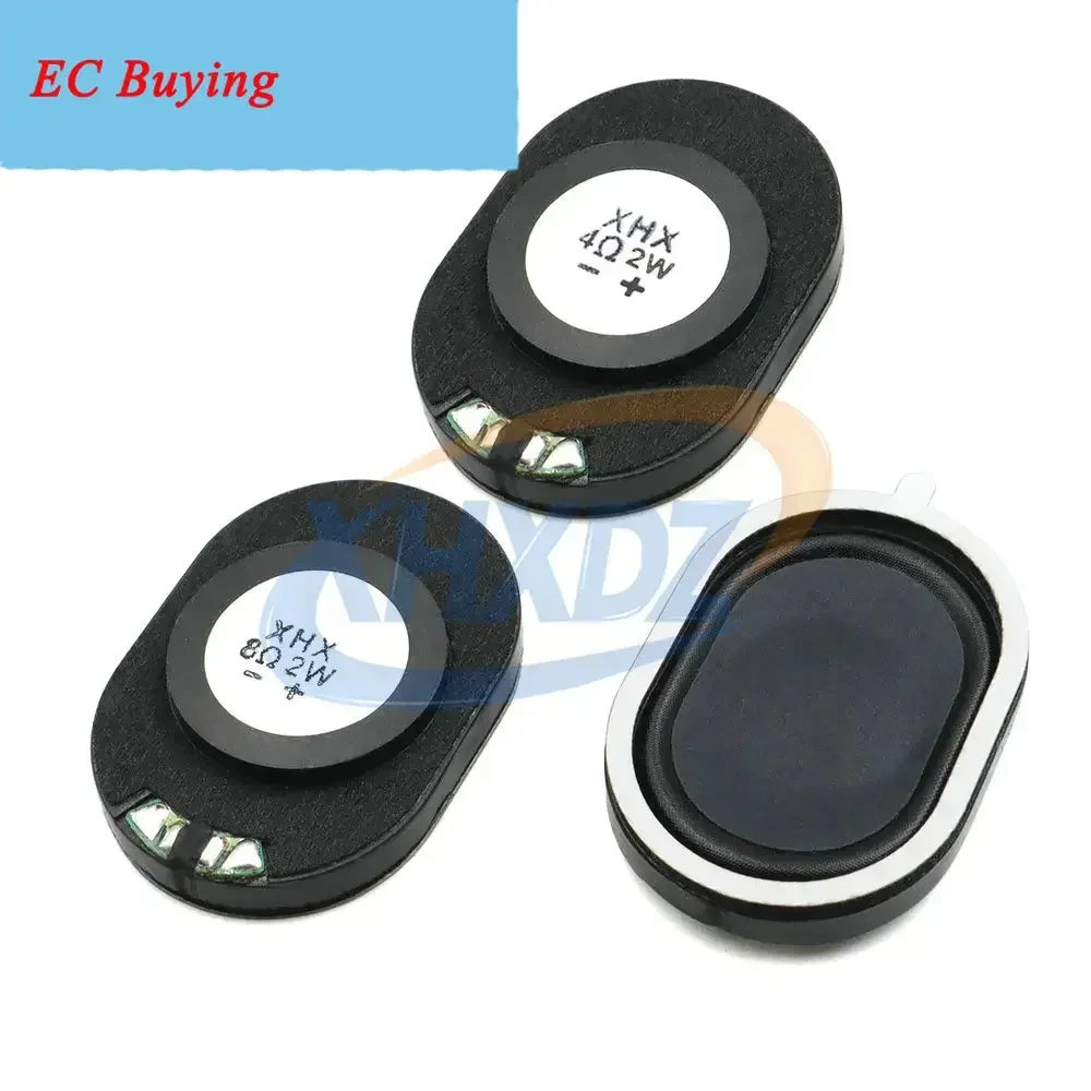 2 قطعة 4028 غشاء مركب بلاستيكي 4 أوم 2 واط المتكلم 40 مللي متر 8 أوم 2 واط المتكلم رقيقة جدا القرن مكونات صوتية