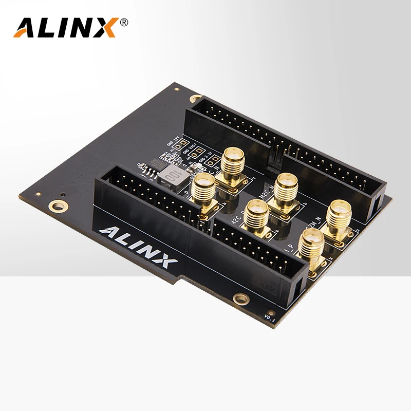 ALINX FL1010: FMC LPC Interface to 40-Pin Expansion Ports Interface Adapter Board  FMC Daughter Board for FPGA Board