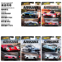 Original Hot Wheels Premium Car Culture Circuit Legends Toys Boys 1/64 Diecast Ferrari Ford Mustang Porsche Pandem Subaru Gift