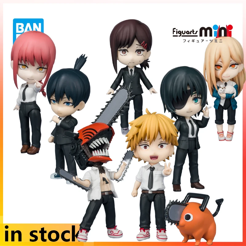 

Bandai Original Figuarts Mini Series Chainsaw Man Anime Action Figure Model Toys Collectible Model Ornaments Gifts for Boys