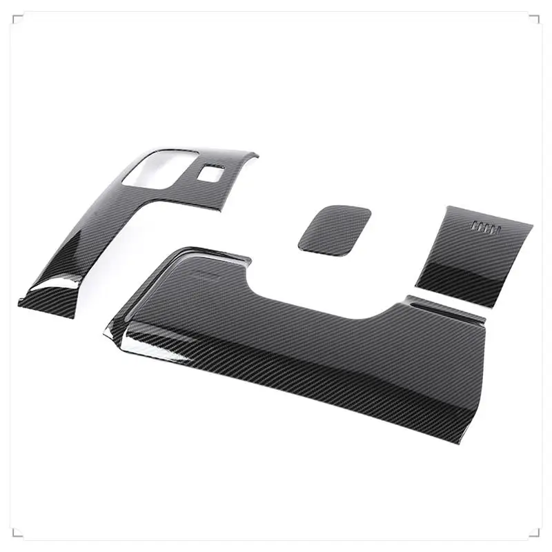 

Carbon Fiber Steering Wheel Under Decoration Cover Trim Stickers For Ford Mustang 2015-2021 Interior Accessories