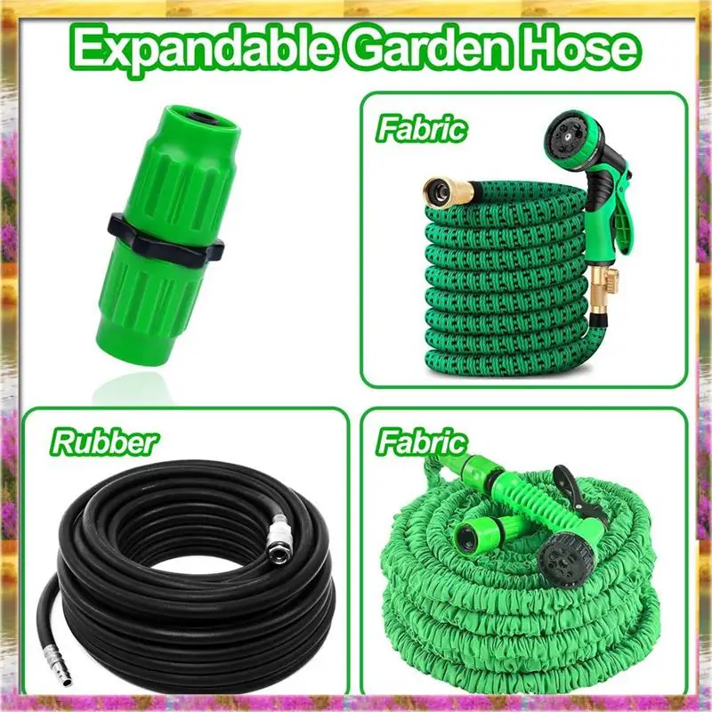 Aug. Dual-Channel Hose Connectors 10PC Dual-Channel Hose Female Male Connectors Pockets Hose For 3/4In 5/8In Garden Hose