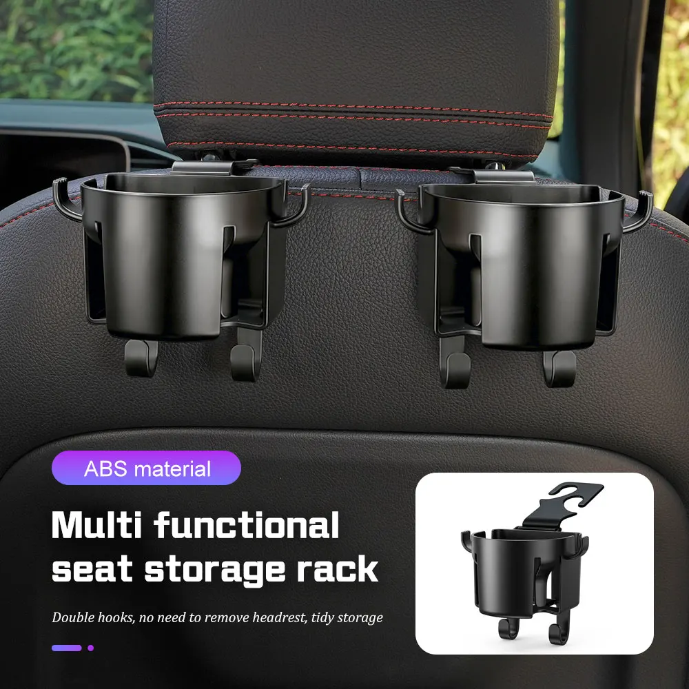 Multifunctional car storage rack with hooks,Car Cup holder For Honda CRV BRV HRV Opel Astra H J G K Insignia Corsa C D Vectra B